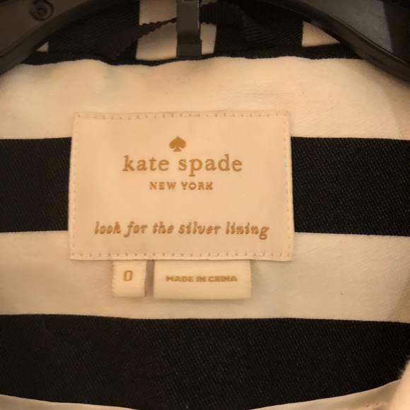 Kate Spade Navy and White Stripe blazer - Picture 3 of 7